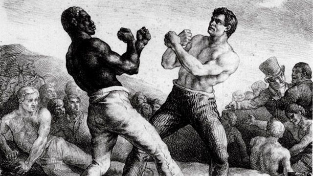 Fighters Molineaux and Cribb face off in 1810